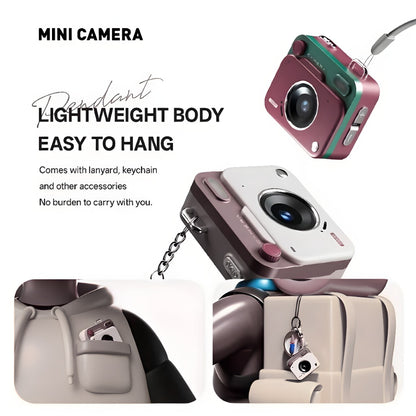 MINI CAMÉRA RÉTRO 1080P - HAUTE QUALITÉ & FORMAT ULTRA COMPACT